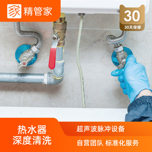电燃气热水器清洗上门深度清洁去除水垢精管家旗舰店家电清洗服务 - 图1