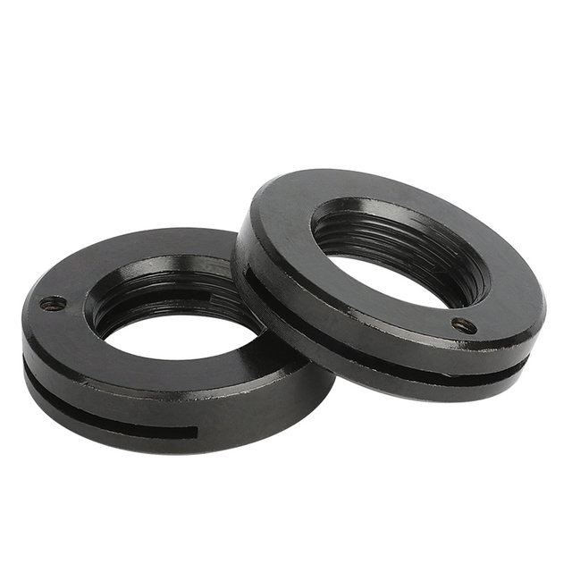 Locking round nut self-locking anti-retardant durable
