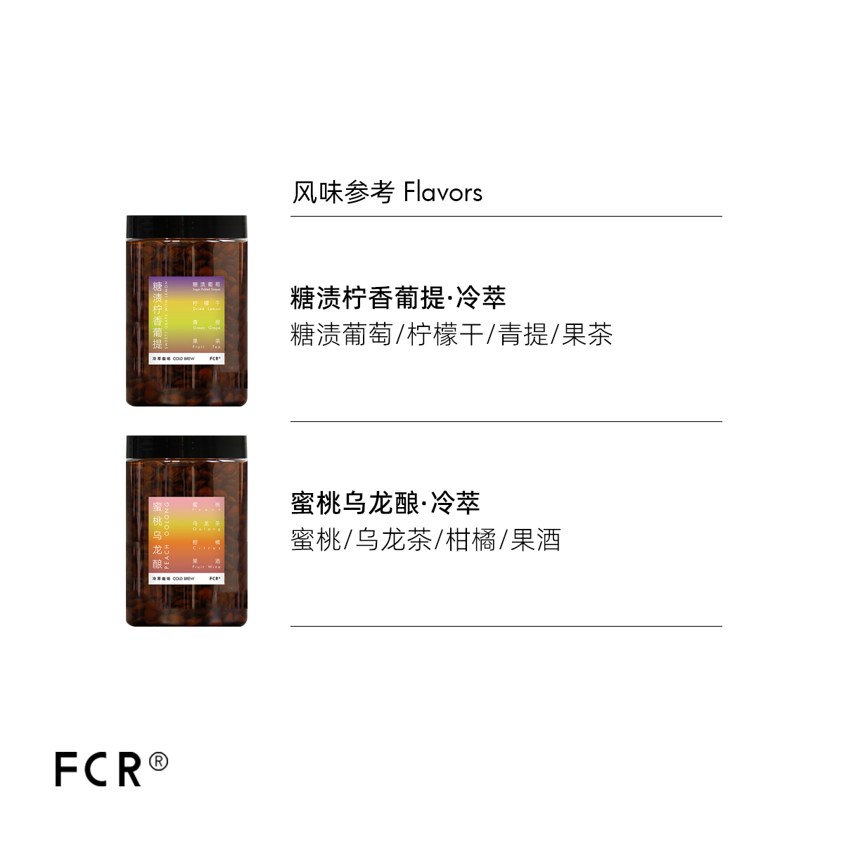 FCR冷萃冰滴专用咖啡豆埃塞俄比亚瑰夏桃乐茜哥伦可现磨粉250g - 图0