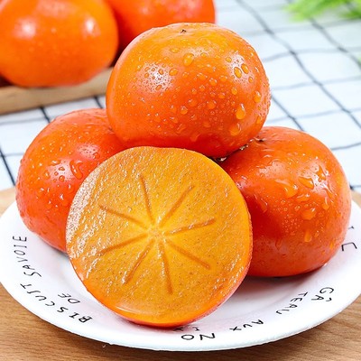 正宗阳丰脆柿脆甜多汁