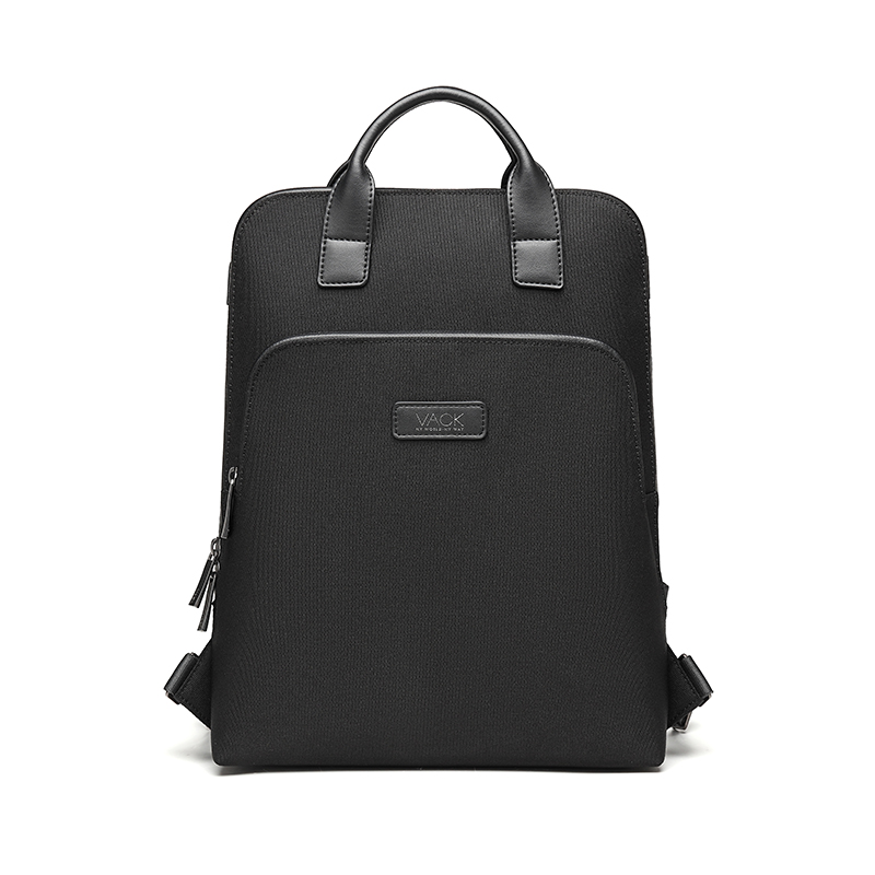 vack简约14寸时尚男女轻薄双肩背包 vack箱包双肩背包