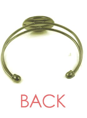 复古开口手环来图定制