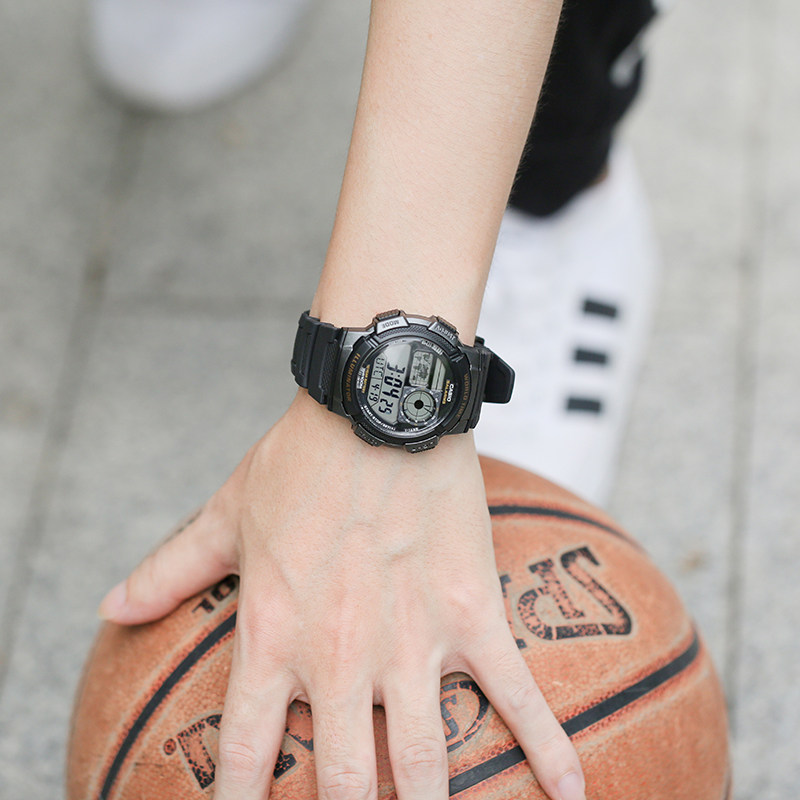 卡西欧日韩多功能防水男户外电子表 百川通成手表日韩腕表