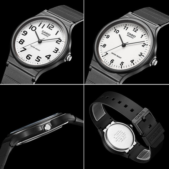 Casio Casio small black watch student mq-24 watch