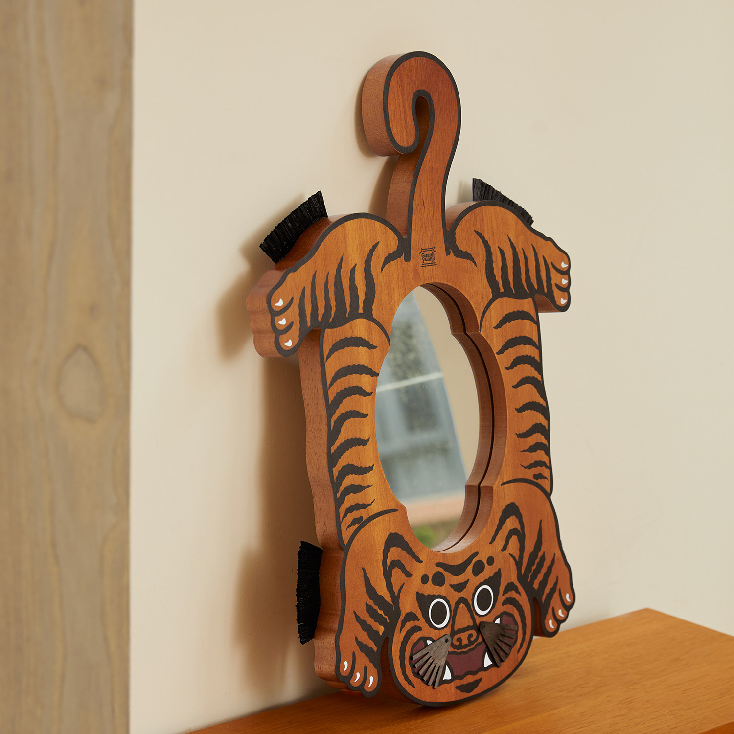 观园吉装饰镜新中式复古镜子桌面镜化妆镜卧室玄关礼物,淘宝优惠券,粉丝福利购,淘宝优惠卷