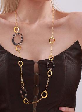 摩天轮ins欧美风不锈钢亚克力圆