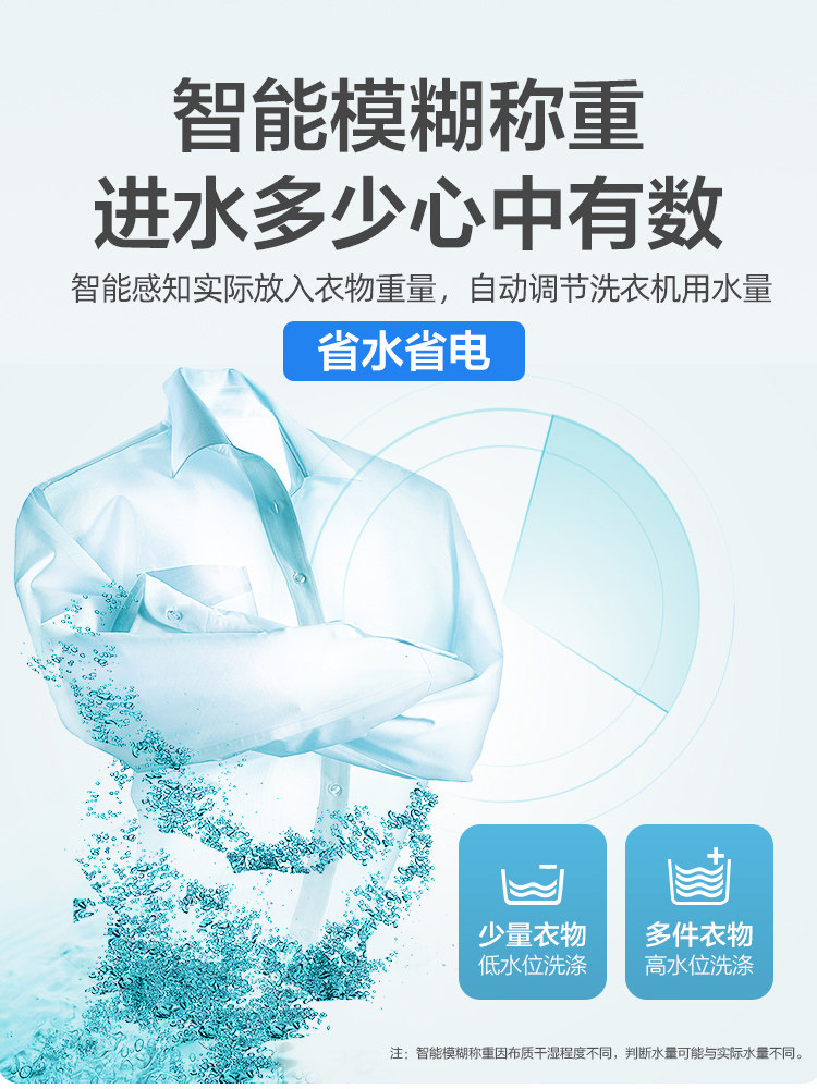 海尔波轮全自动8公斤统帅洗衣机 统帅森腾洗衣机