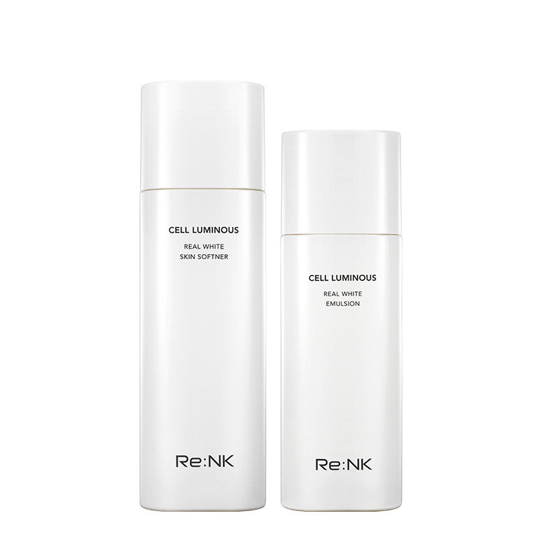 re nk /丽人凯瓷光美白水乳套装女 丽人凯面部护理套装