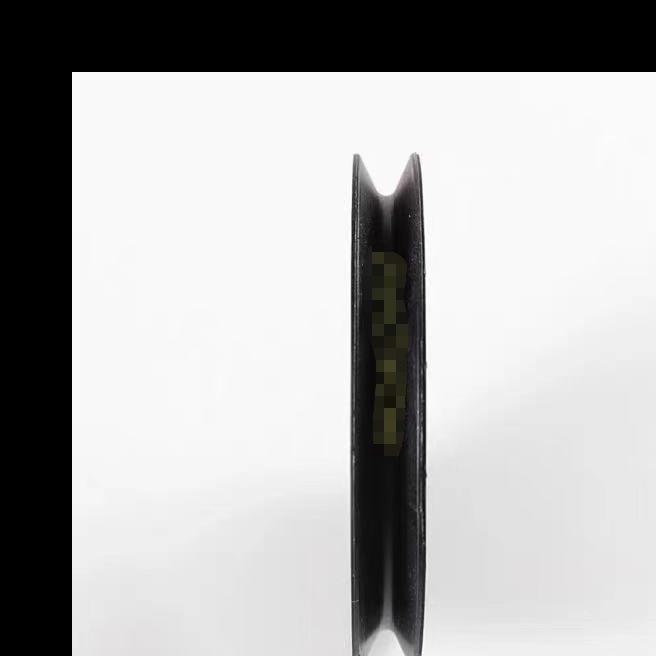 Suitable for Yongda elevator hall door wire rope pulley car door wire rope pulley diameter 90mm thick 11MM shaft 6200Z