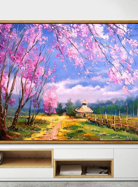 数字油画diy手工填充涂色风景