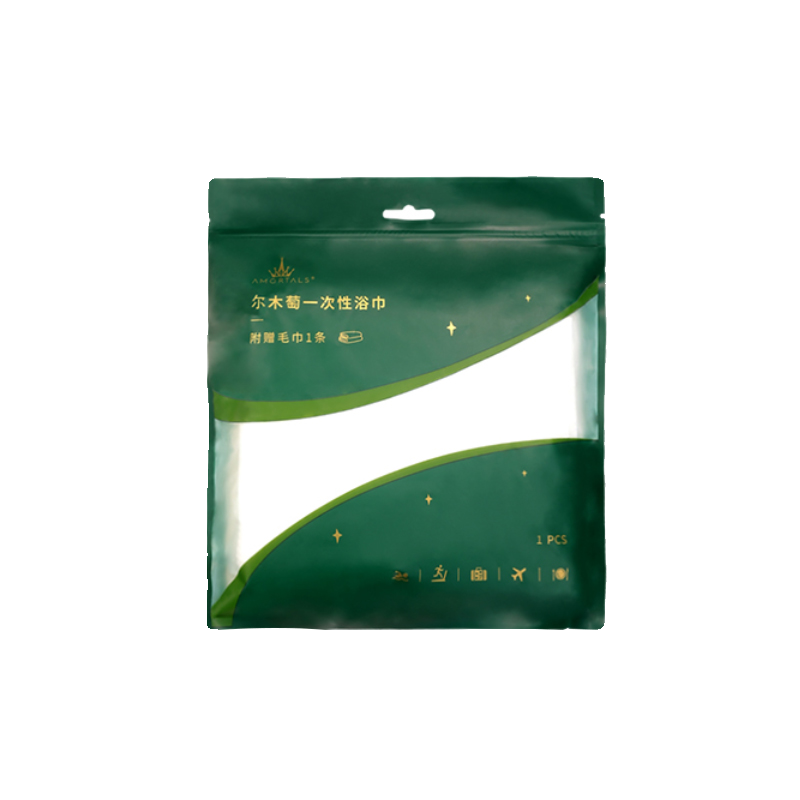 尔木萄一次性浴巾加大加厚毛巾出差旅行家用便携式压缩巾男女酒店 - 图3