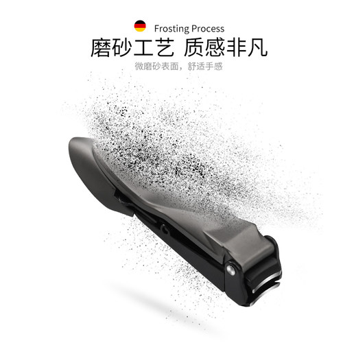 德国指甲刀单个套装防飞溅指甲剪家用高档指甲钳日本便携原装 - 图3