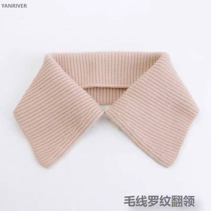 2025新款毛线罗纹翻领针织螺纹方领秋冬毛衣假领羽绒服防脏领单卖,淘宝优惠券,粉丝福利购,淘宝优惠卷