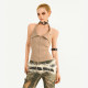 Cool Molly Lapel Halter Slimming Vest ແບບໃຫມ່