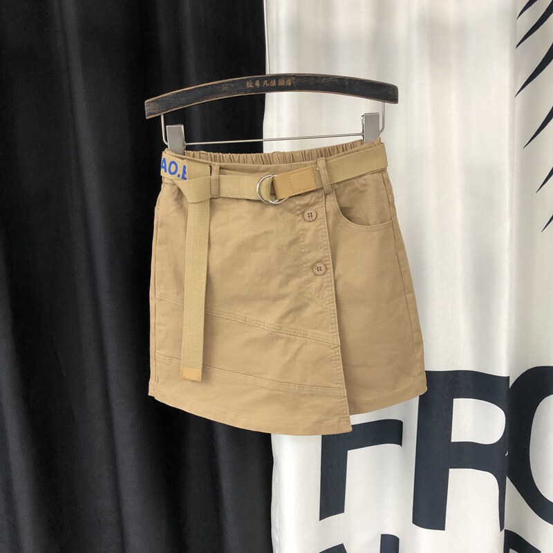 不规则休闲裙裤2022夏季新款半身裙 玫希凡休闲裤