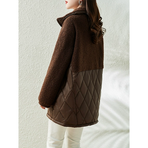 Куртка, длинный сексуальный пуховик, увеличенная толщина, 2021 года, большой размер, средней длины