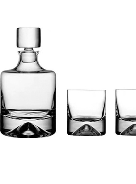 高端水晶玻璃火山酒壶酒