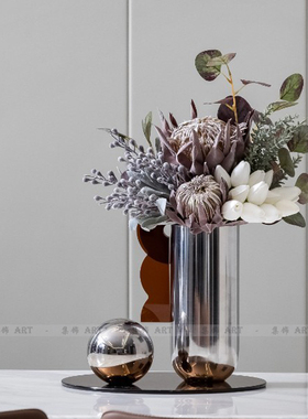 原创亚克力插片镜面ins风摆件