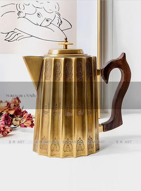 集饰 轻奢极简现代电视柜玄关大理石花器