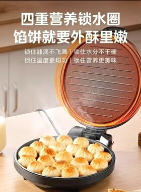 先科电饼铛煎烤机双面多