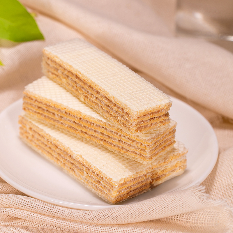 格格家食品专营店老先生网红日式豆乳威化饼干夹心饼干日本零食品散装整箱3