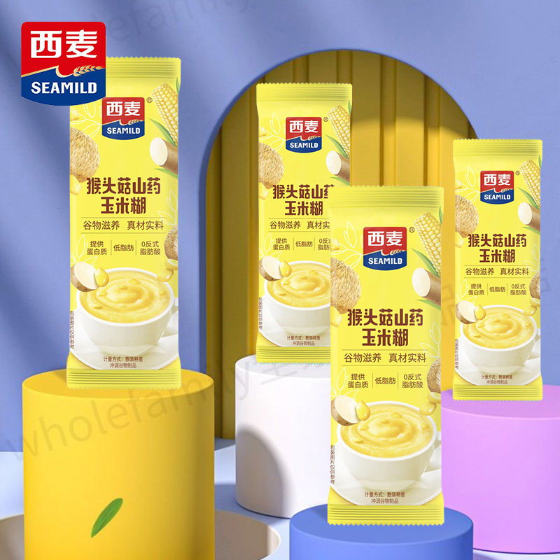 西麦猴头菇山药玉米糊散称15条独立小包营养早餐饱腹代餐冲饮谷物,淘宝优惠券,粉丝福利购,淘宝优惠卷