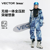 VECTOR滑雪服雪衣女男3L美式单板双板防水冲锋户外裤冬季专业加厚