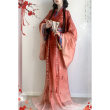 Da Qiao Xiao Qiao cos Warring States robe tailed and collared restoration