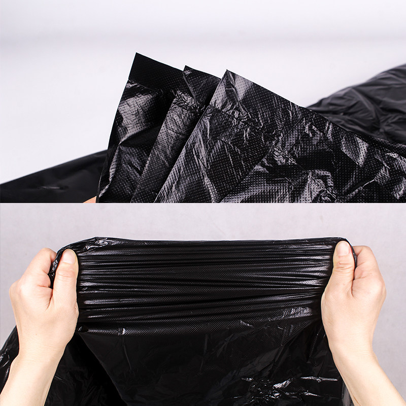 黑色加厚加长垃圾袋细长桶电梯口长型长圆桶袋商用长款长条细高桶,淘宝优惠券,粉丝福利购,淘宝优惠卷