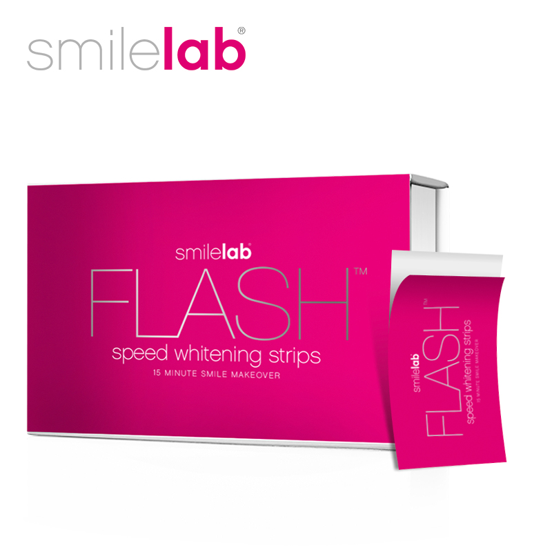 进口smilelab牙齿神器快速10 20牙贴 smilelab牙齿美白脱色剂