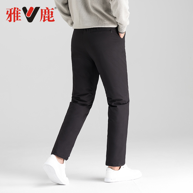 yaloo 雅鹿 YS607V06400 男士羽绒棉裤