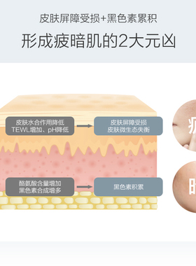 伊肤泉焕采莹润修护精华水