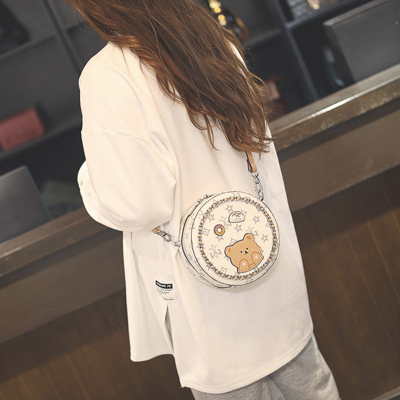 女2022新款潮ins法式小众小圆包包 名雅娜女士包袋