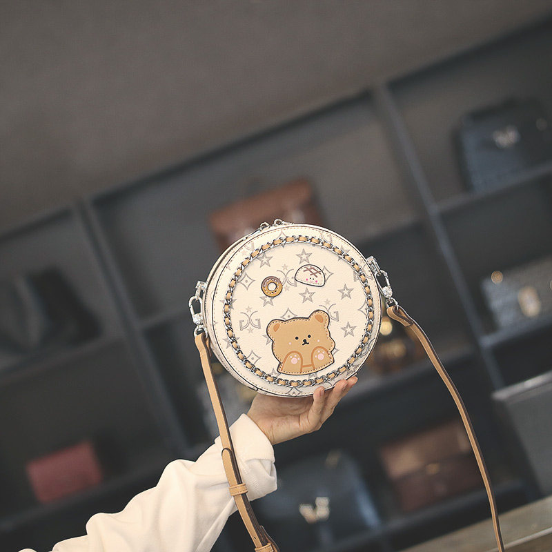 女2022新款潮ins法式小众小圆包包 名雅娜女士包袋