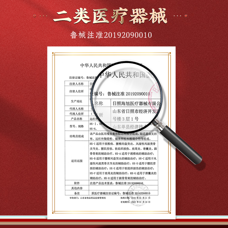 北京同仁堂腰椎间盘突出腰疼贴膏远红外磁疗贴腰肌劳损贴正品FC1 - 图2