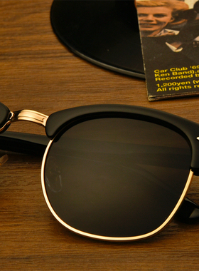 开车驾驶方形偏光太阳眼镜