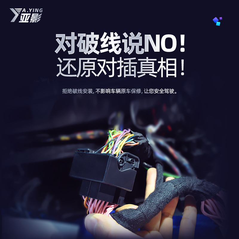 适用沃尔沃V40/V60/XC60/S60L无线Carplay模块倒车影像华为hicar-图1