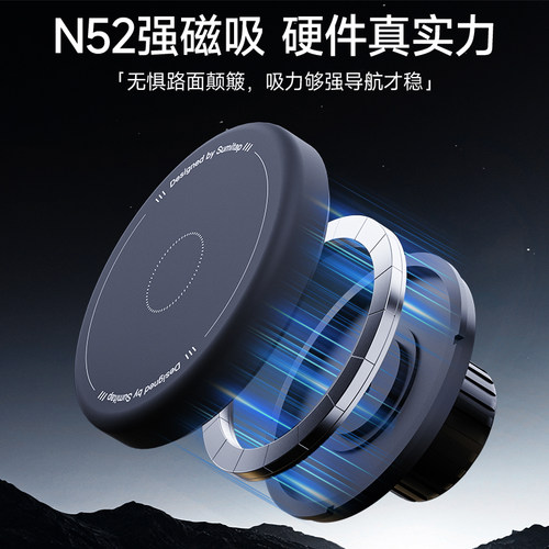 适用奔驰C260L/GLC/A200/GLB级2025新款E300屏幕磁吸手机车载支架 - 图3