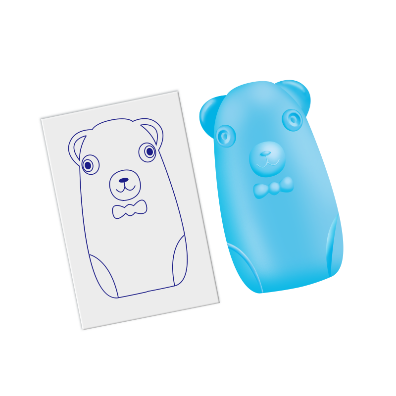 厕所神器马桶去异味宝家用蓝泡泡 英润居家日用马桶清洁剂/洁厕剂