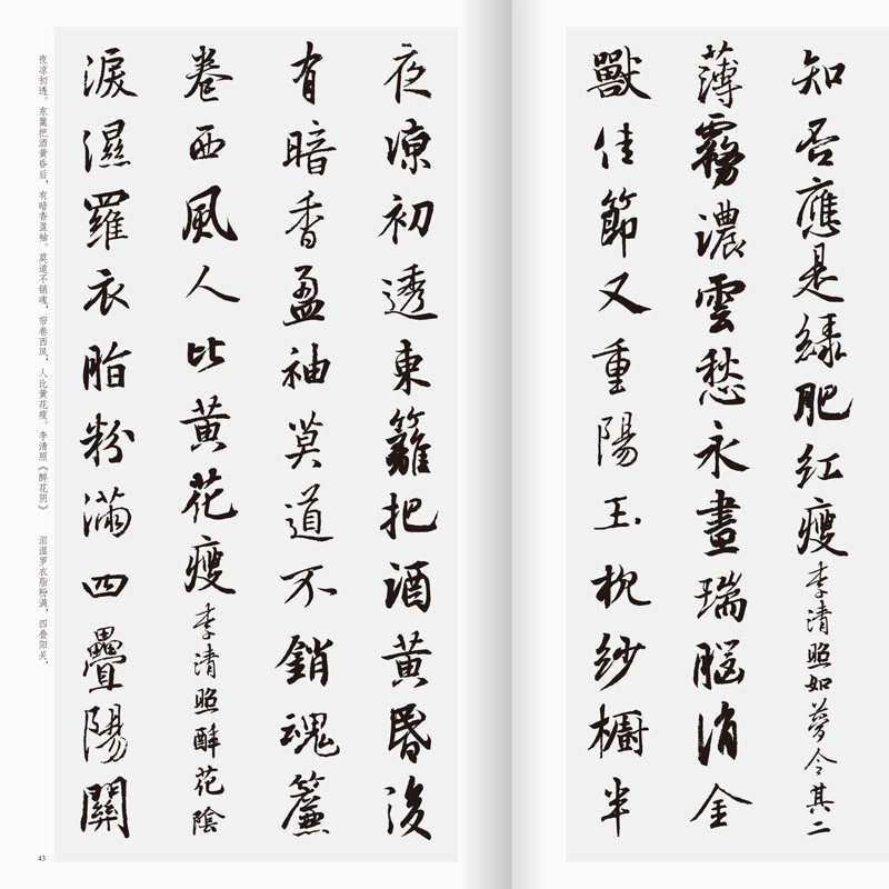 王羲之行书集字唐诗宋词100首一百首全两册收录王羲之行书碑帖集字古诗词作品集临摹教程行书毛笔书法字帖王羲之兰亭序行书集字_虎窝淘