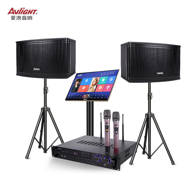 爱浪mk100-10ktv套装bbs播放器 爱浪漫冰KTV/卡拉OK音箱