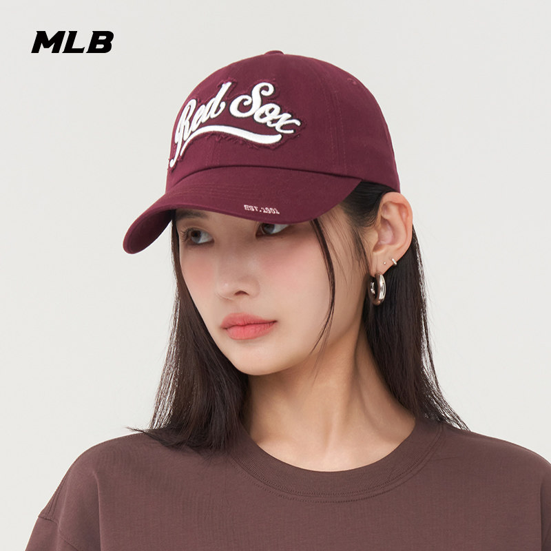 MLB官方虞书欣同款男女百搭韩系棒球帽大logo25秋冬新款CPV01