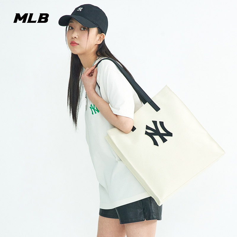 mlb官方男女情侣经典托特包潮拎包 MLB挎包/拎包/休闲包