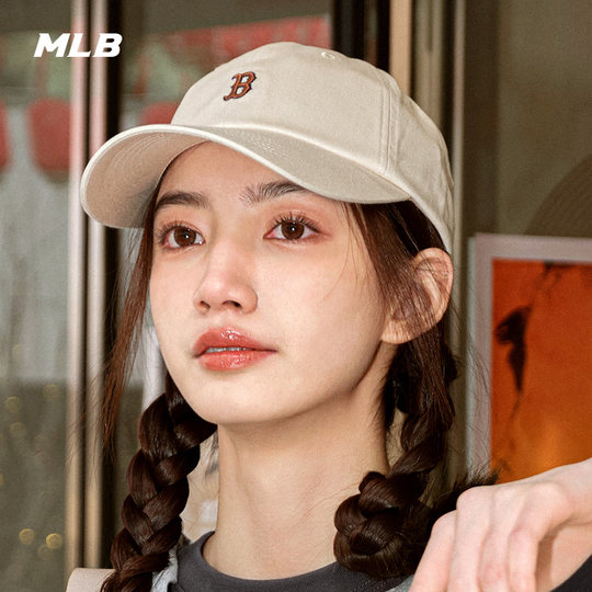 MLB官方 张凌赫同款男女百搭时尚显脸小棒球帽25秋冬新款CPB04