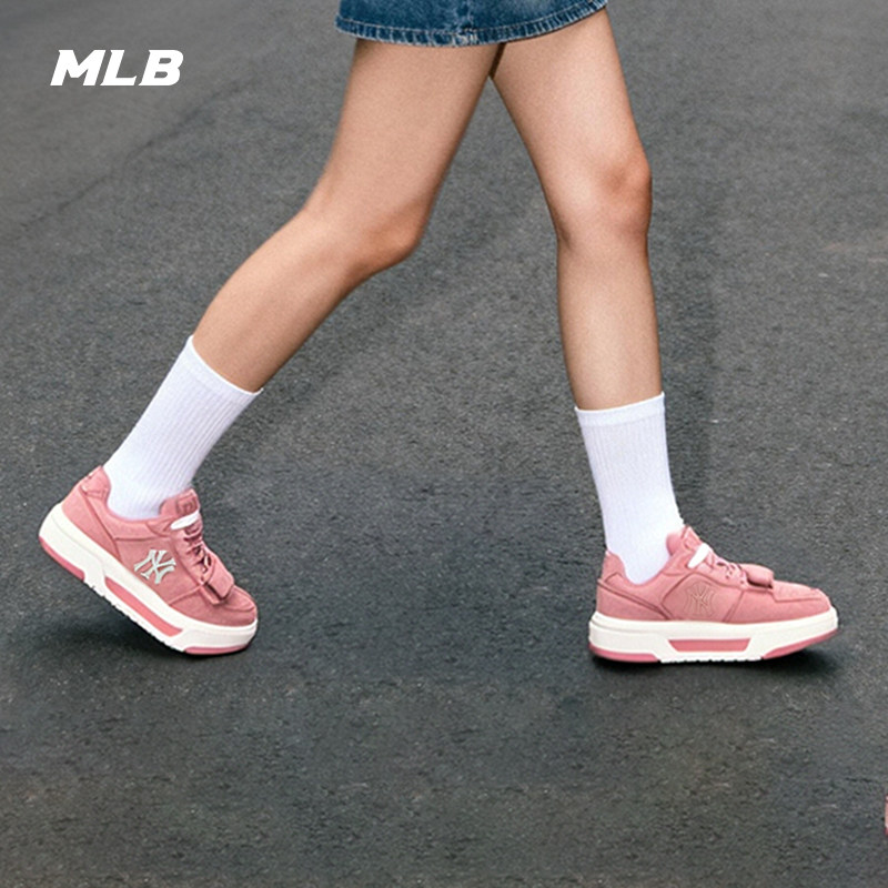 MLB官方男女情侣时尚复古潮流百搭厚底增高学长鞋25秋冬新款SXP01,淘宝优惠券,粉丝福利购,淘宝优惠卷