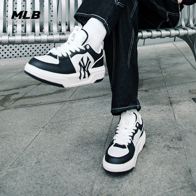 MLB官方 男女同款运动休闲韩系板鞋复古百搭学长鞋秋冬SXCLB,淘宝优惠券,粉丝福利购,淘宝优惠卷