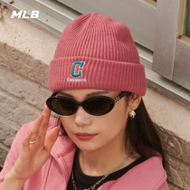 MLB Official male and female couple stars of the same style Fashion Pure Color Wool Cord Hat Knit Cap 23 Winter New BNM11