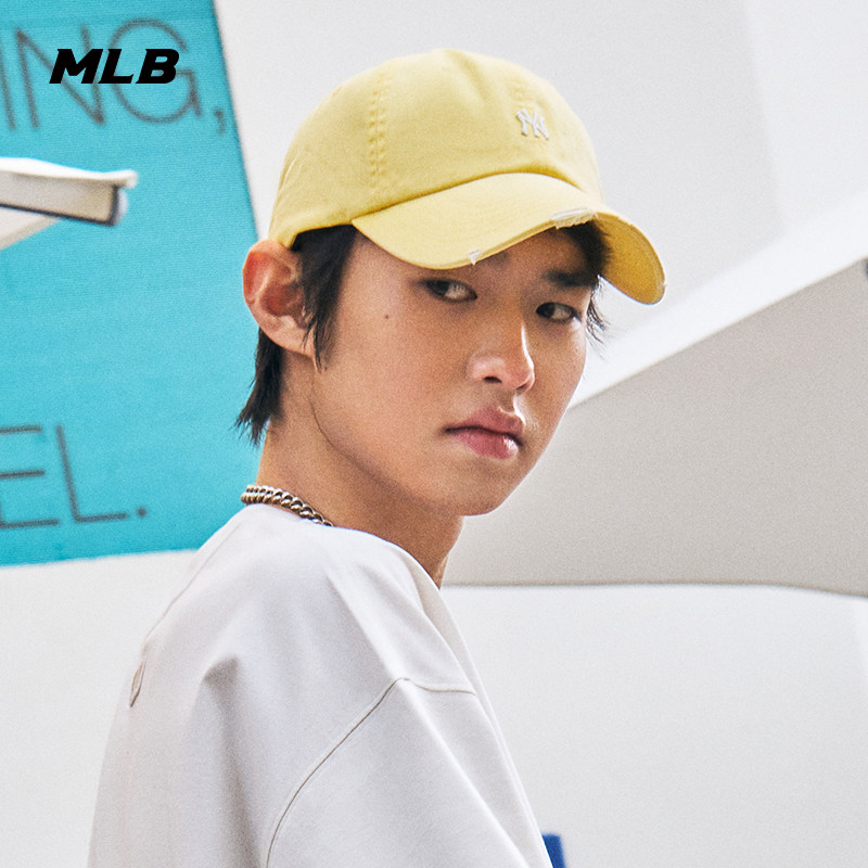 MLB官方 TWS同款百搭显脸小复古软顶棒球帽25冬季新款CPB07/CPB09