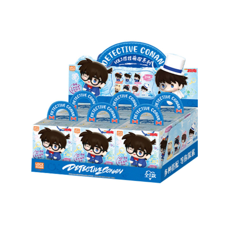 灵动创想名侦探柯南挂挂萌探新一基德潮玩周边人偶钥匙扣包包挂件,淘宝优惠券,粉丝福利购,淘宝优惠卷