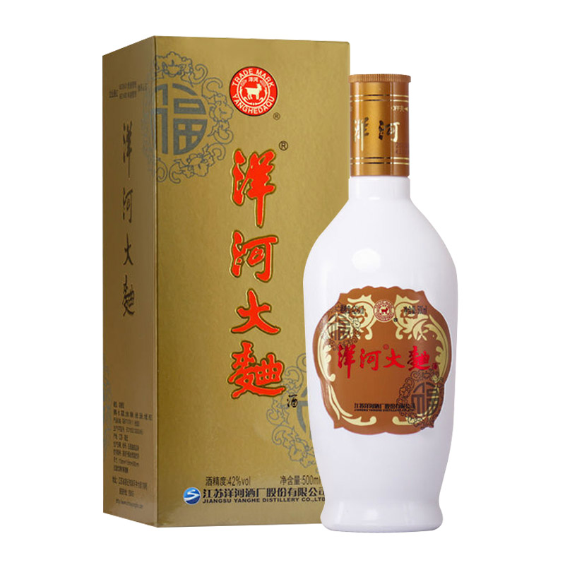 洋河大曲大全福42度浓香型白酒整箱装500ml*6瓶 - 图2